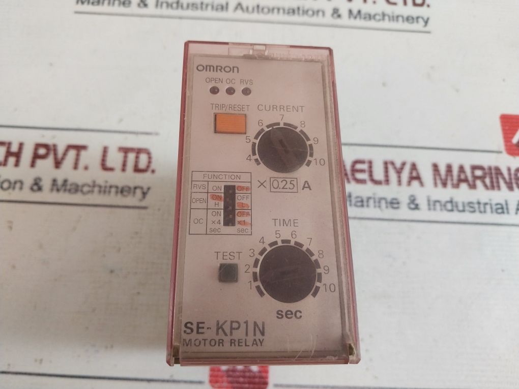 Omron Se-kp1N Motor Relay 50/60Hz