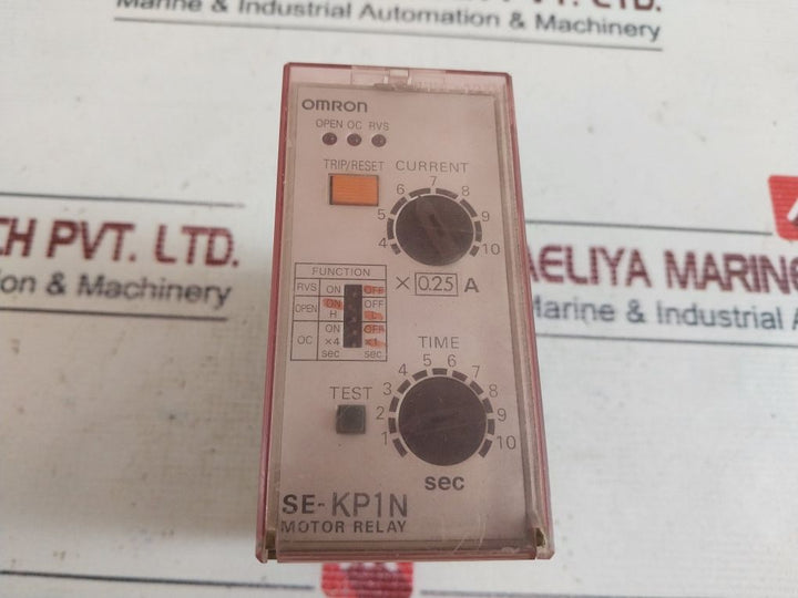Omron Se-kp1N Motor Relay 50/60Hz