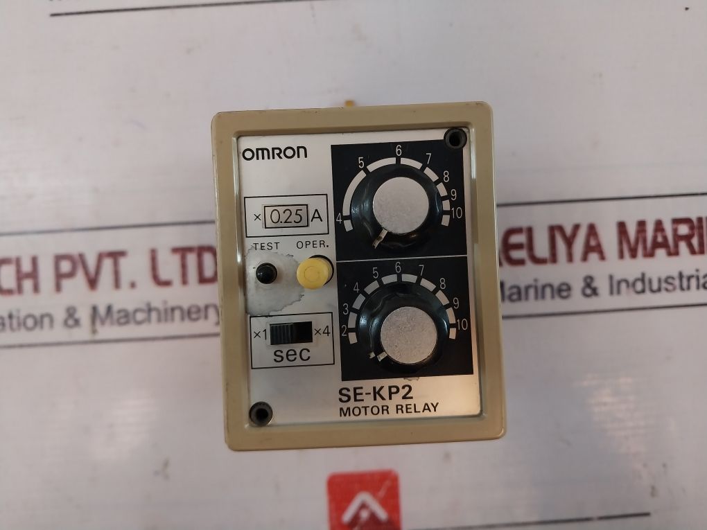 Omron Se-kp2 Motor Relay 200/220 Vac