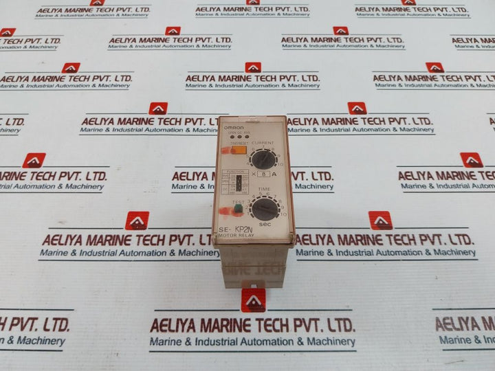 Omron Se-kp2N Motor Protection Relay 1-10Sec