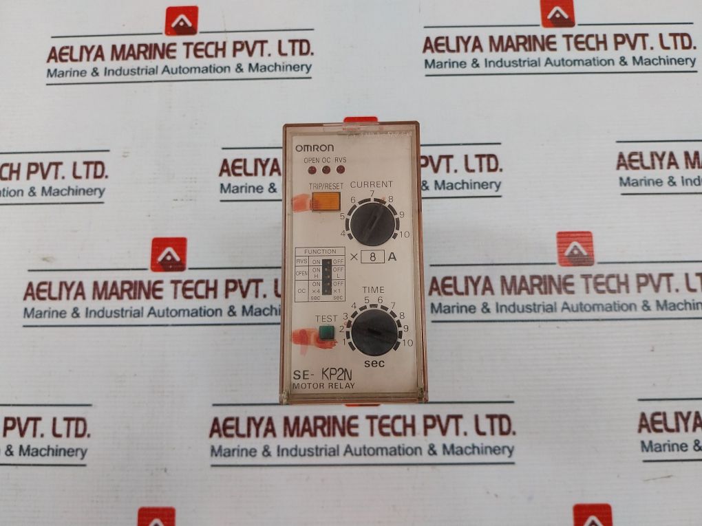 Omron Se-kp2N Motor Protection Relay 1-10Sec
