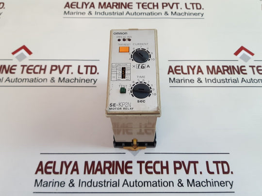 Omron Se-kp2N Motor Protection Relay With Base 1 To 10 Sec
