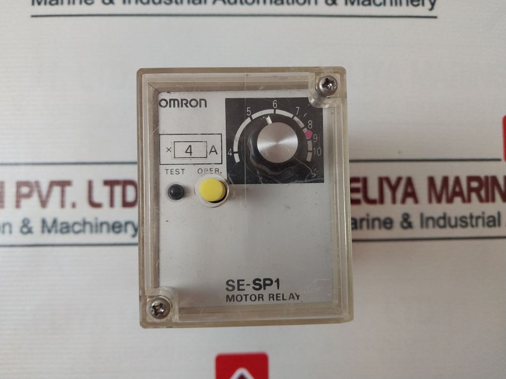 Omron Se-sp1 Motor Relay 120Vac 50/60Hz