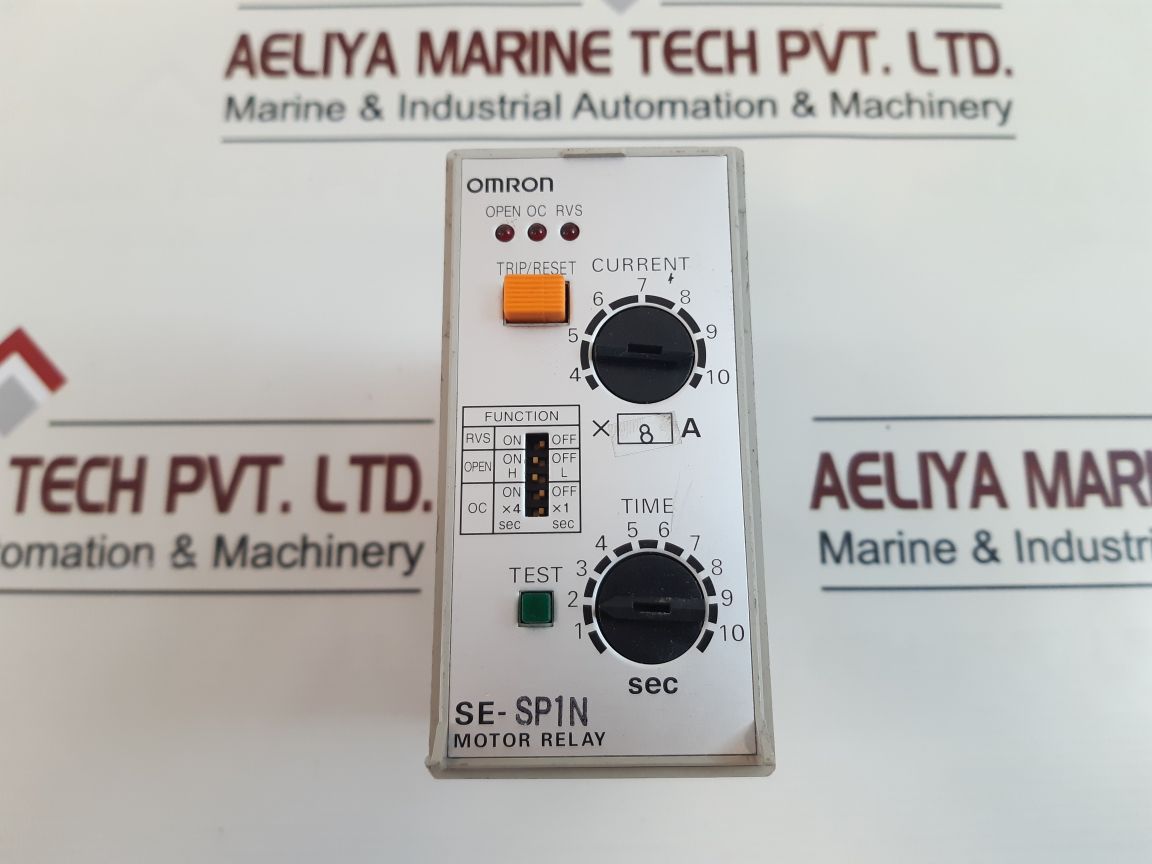 Omron Se-sp1N Motor Relay 50/60Hz
