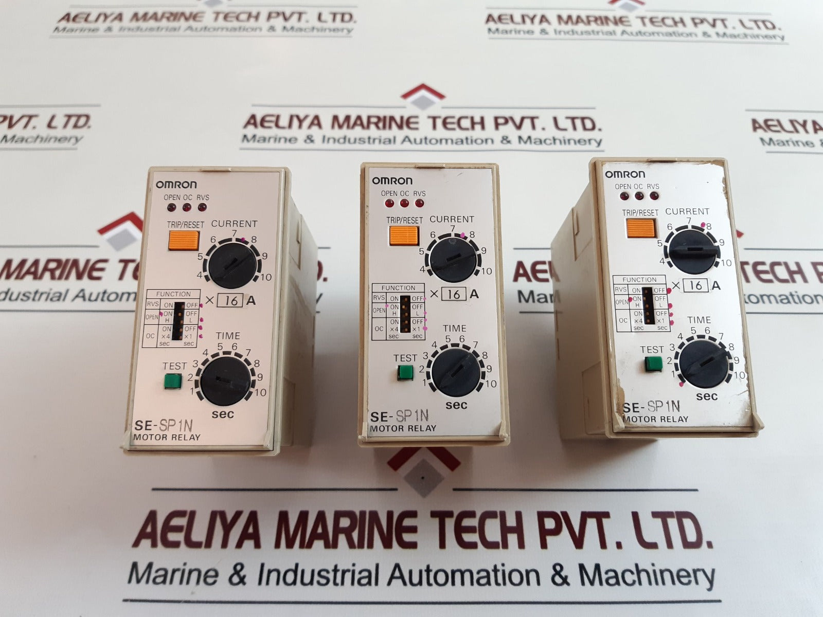 Omron Se-sp1N Motor Relay 1-10 Sec