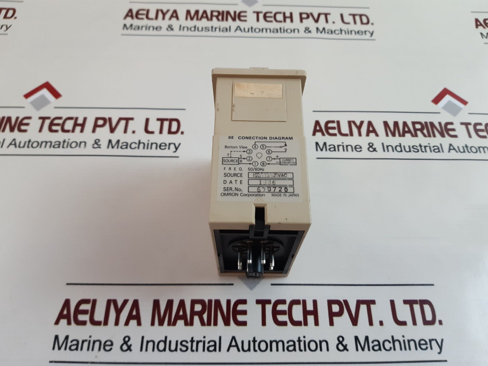 Omron Se-sp1N Motor Relay 1-10 Sec