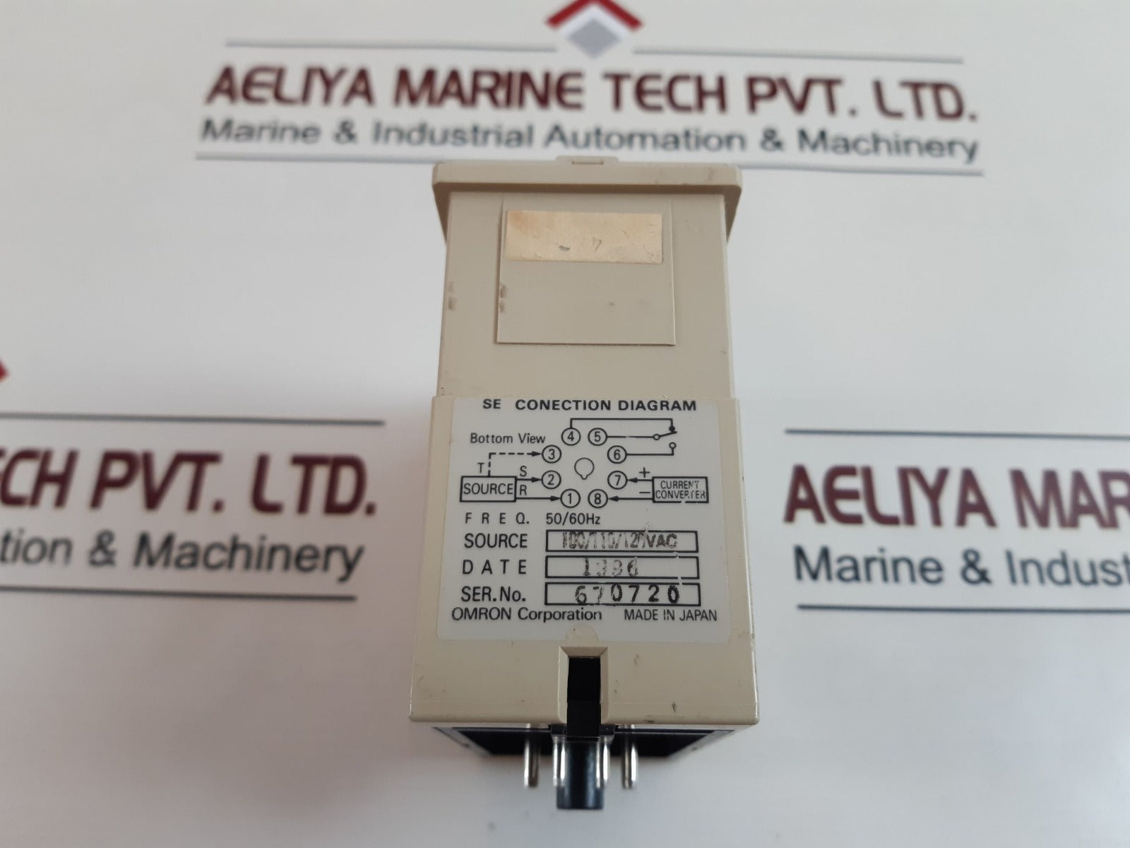 Omron Se-sp1N Motor Relay 1-10 Sec