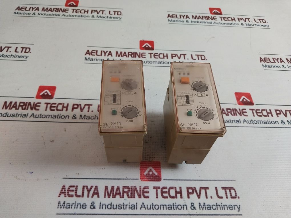 Omron Se-sp1N Motor Relay 1 To 10 Sec