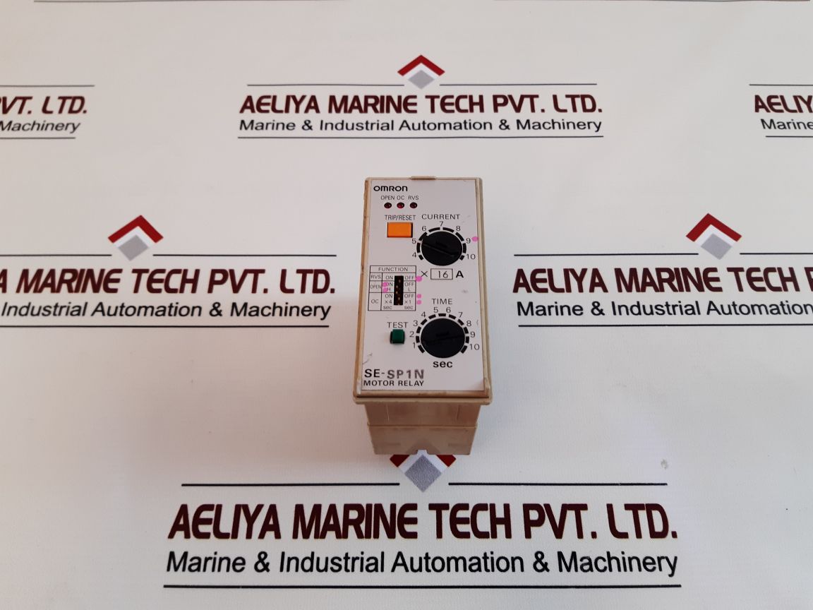 Omron Se-sp1N Motor Relay 4 To 10 X 16A