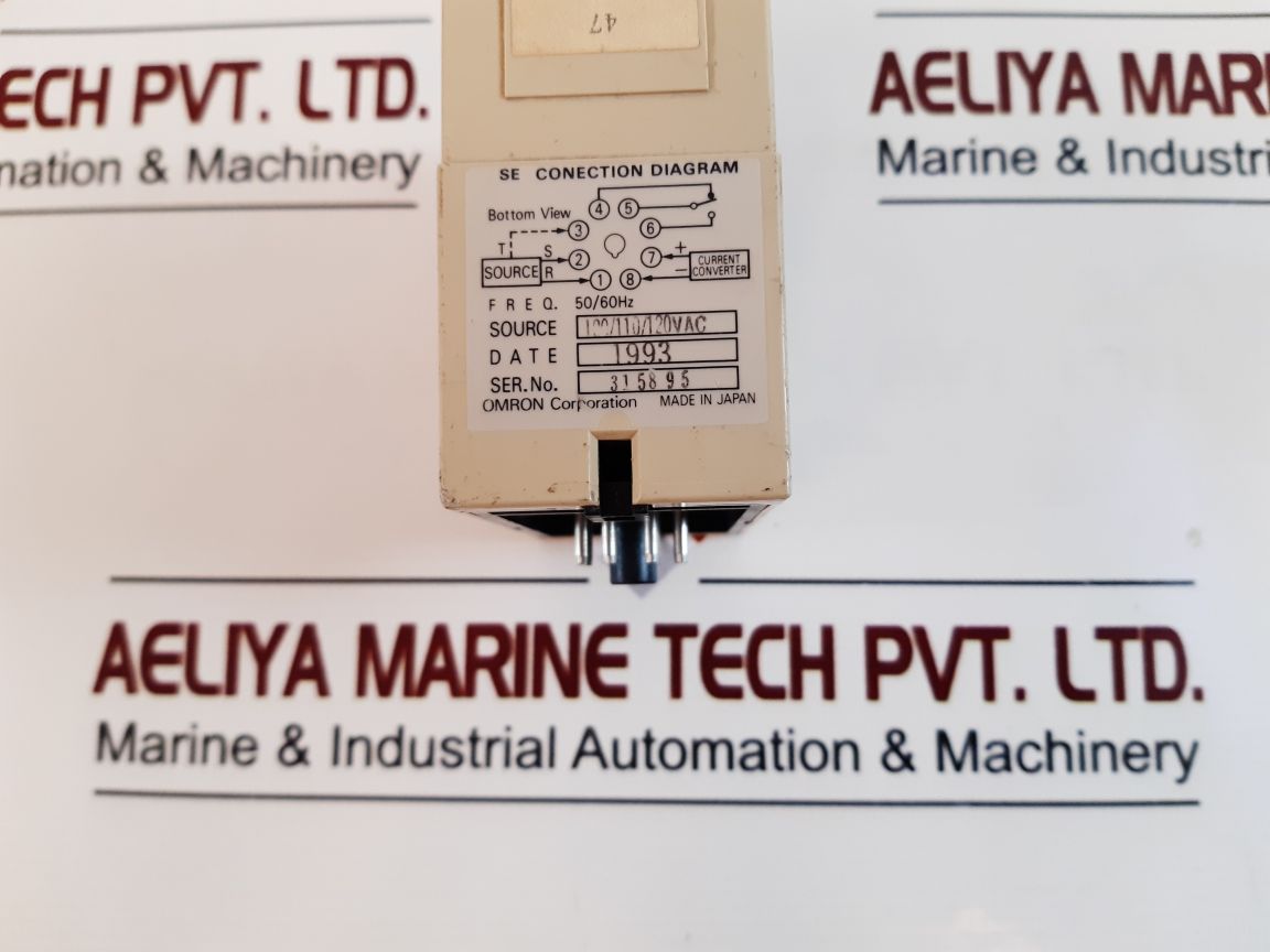 Omron Se-sp1N Motor Relay 4 To 10 X 16A