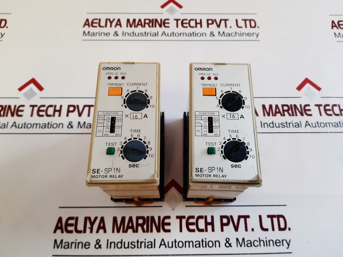 Omron Se-sp1N Motor Relay 250V 7.5A