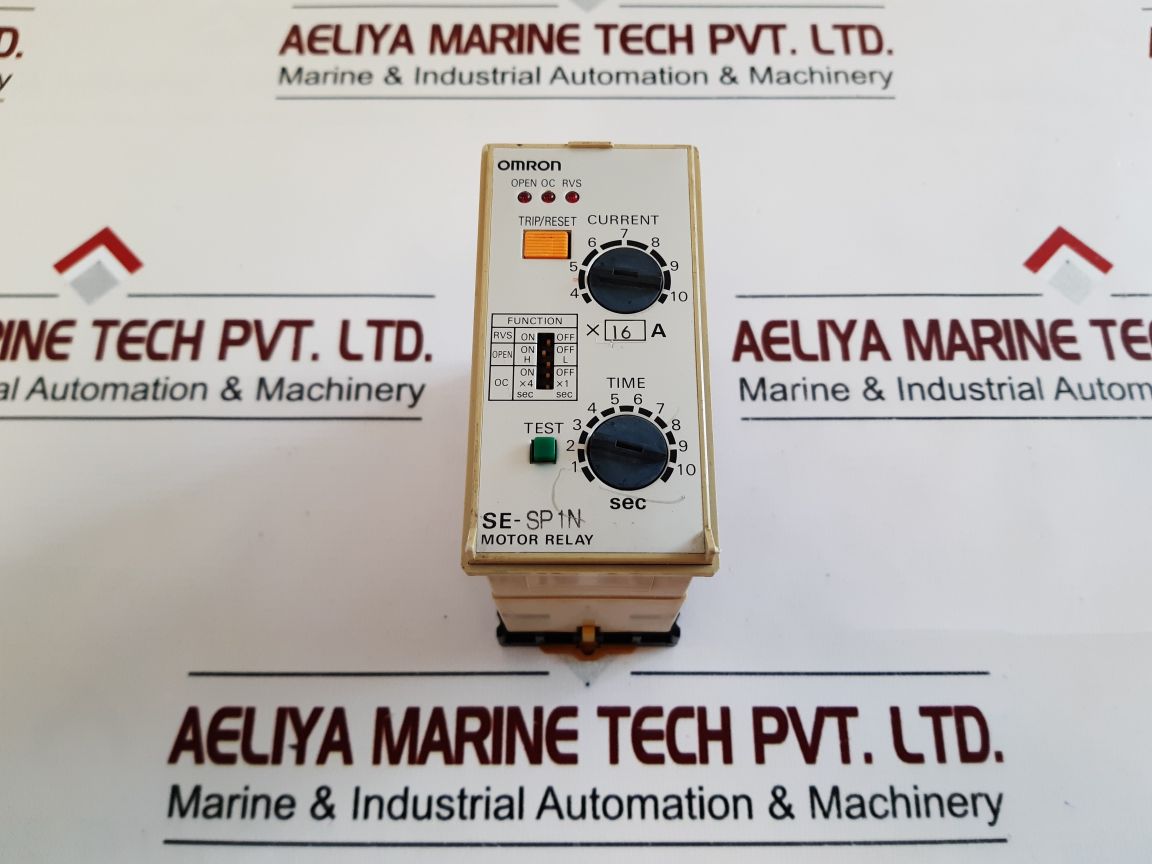 Omron Se-sp1N Motor Relay 250V 7.5A