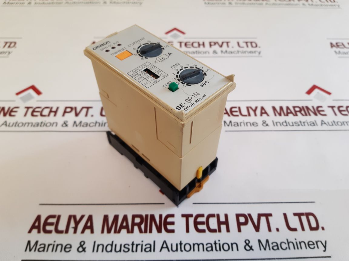 Omron Se-sp1N Motor Relay 250V 7.5A