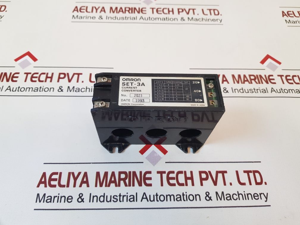 Omron Set-3A Current Converter