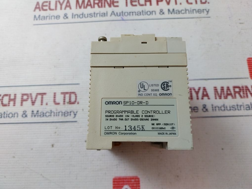 Omron Sp10-dr-d Programmable Controller 24Vdc