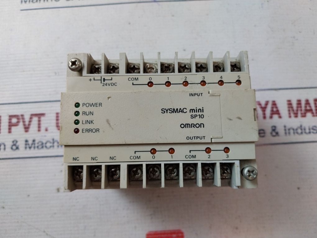 Omron Sp10-dr-d Programmable Controller 24Vdc