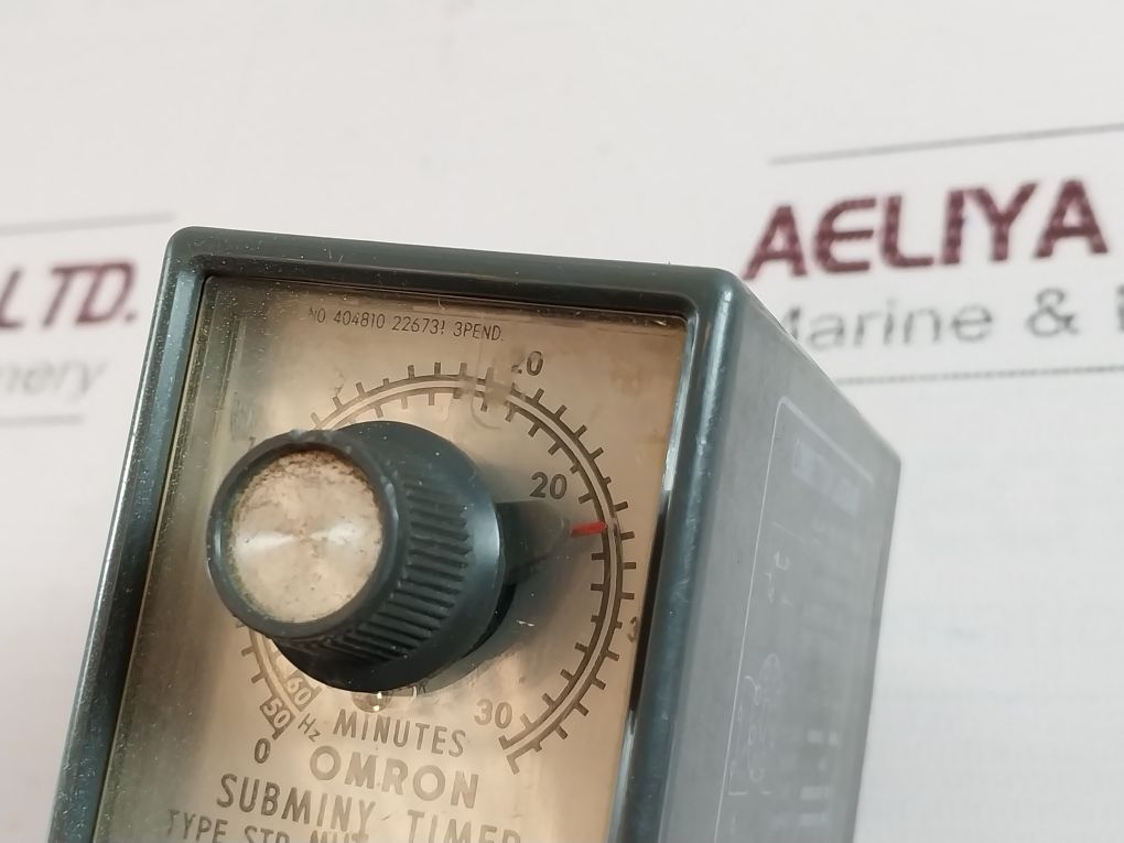 Omron Stp-mht Subminy Timer 404810 226731 3Pend