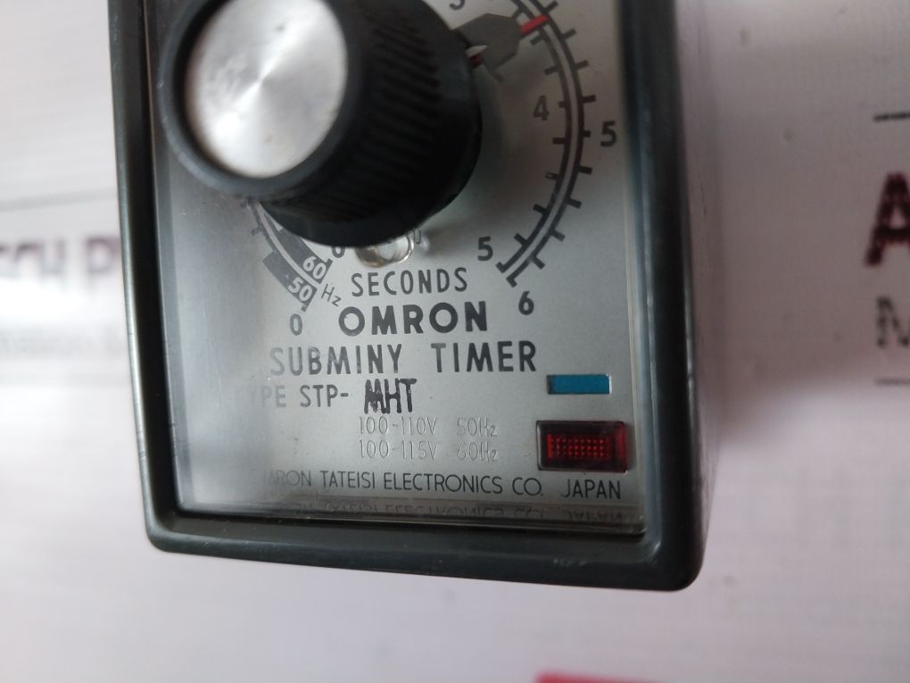 Omron Stp-mht Subminy Timer 404810 226731 3 Pend.Motor Driven Timer 220V Ac