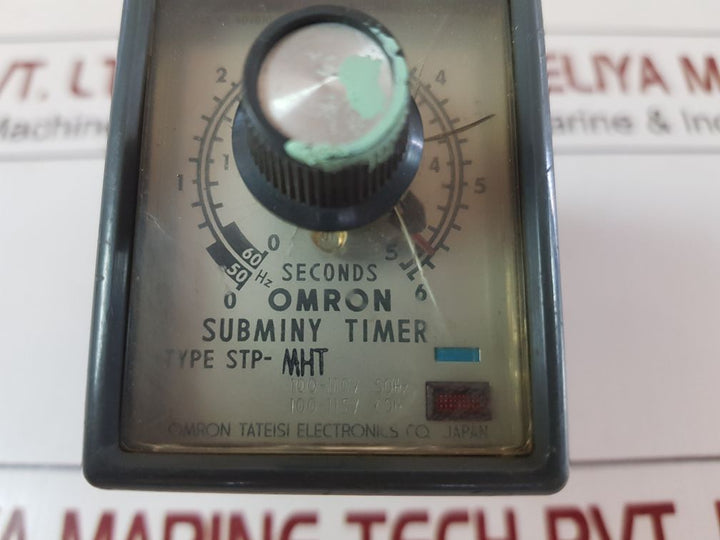 Omron Stp-mht Subminy Timer 0To5Sec. 60Hz/0To6 Sec. 50Hz
