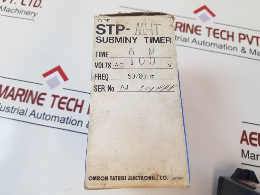 Omron Stp-mht Subminy Timer 0 To 6 Minutes