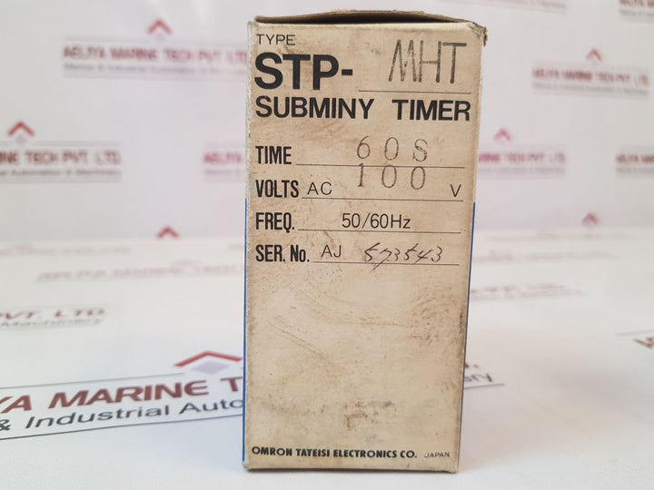 Omron Stp-mht Subminy Timer 60 Seconds