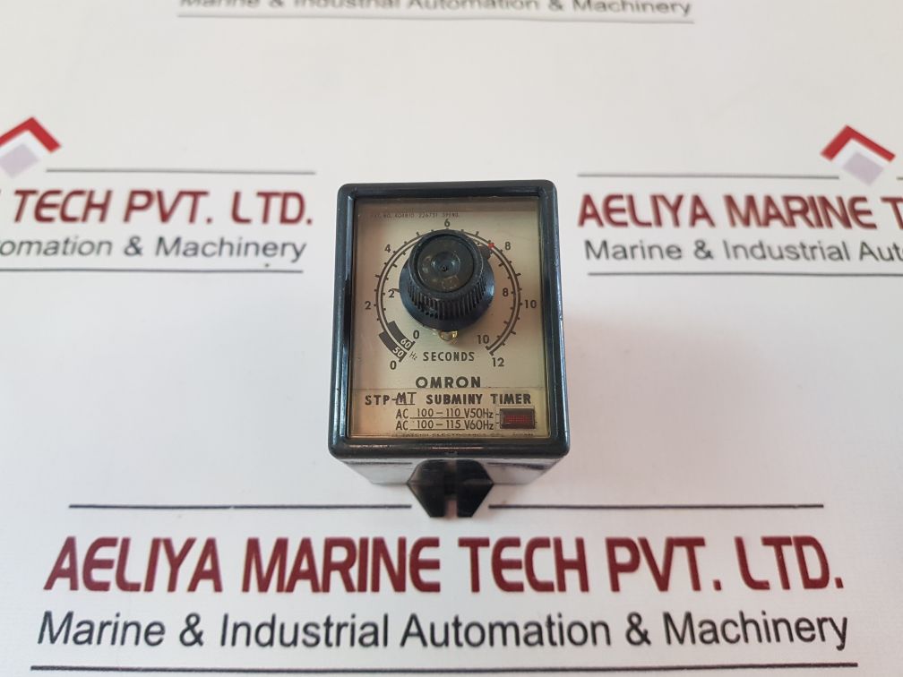Omron Stp-mt Subminy Timer 0To10 Sec.60Hz/0To12 Sec.50Hz