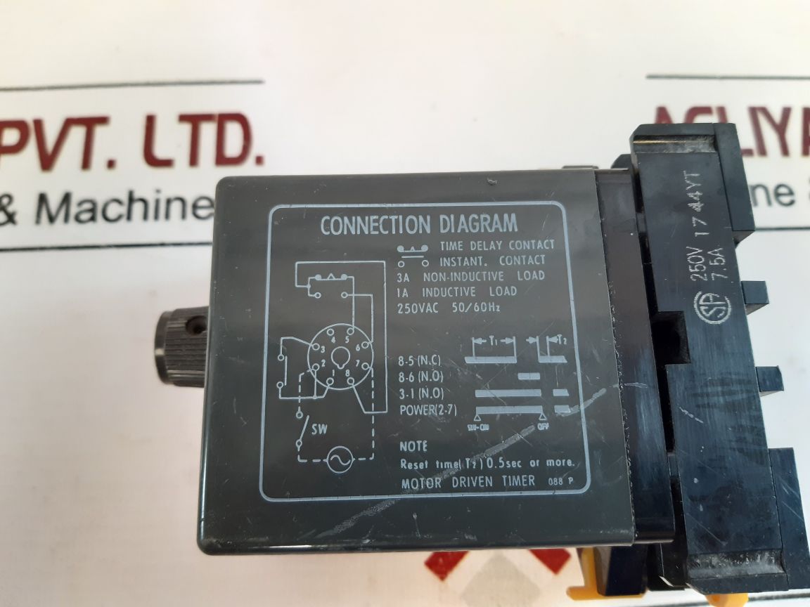 Omron Stp-n Subminy Timer 0 To 60 Sec