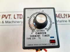 Omron Stp-n Subminy Timer 0 To 60 Sec