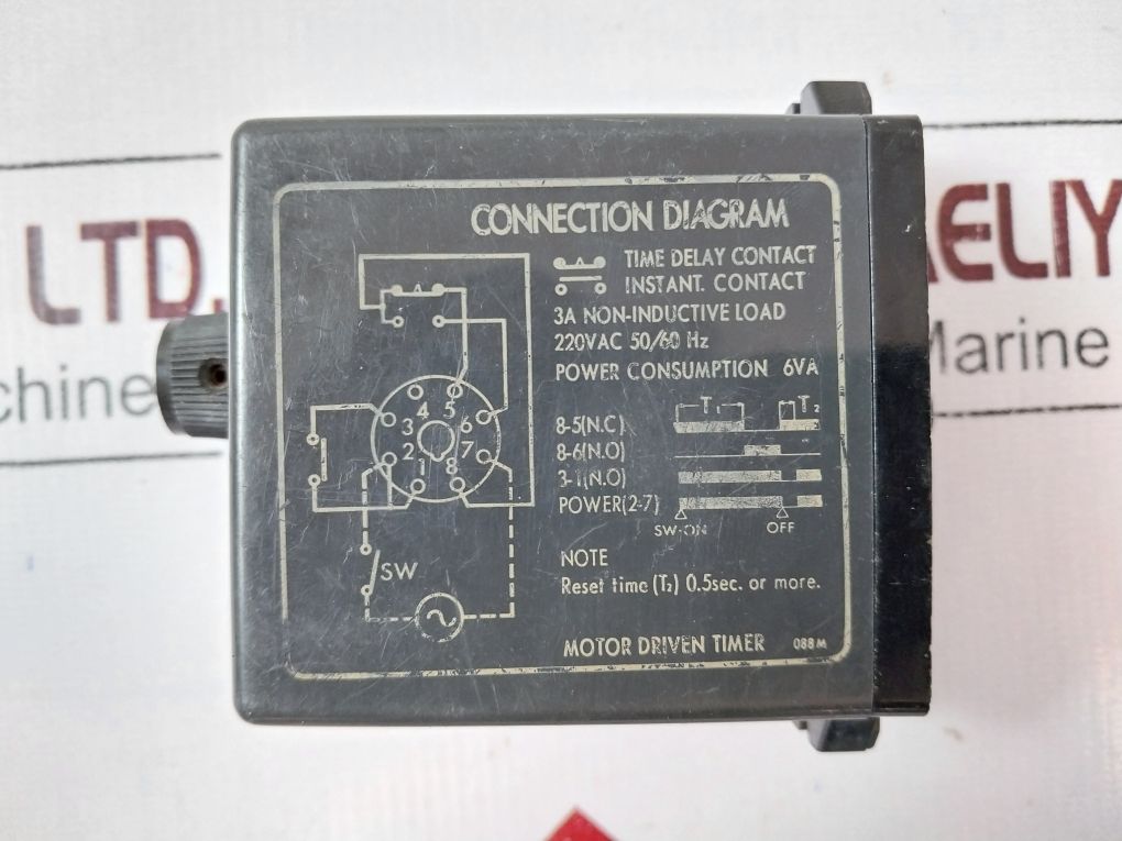 Omron Stp-n Subminy Timer 110Vac