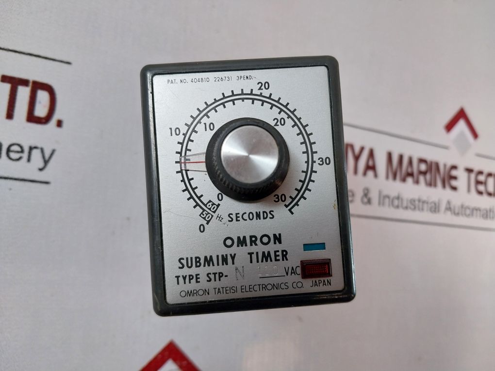 Omron Stp-n Subminy Timer 110Vac