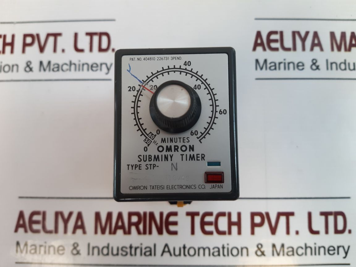 Omron Stp-n Subminy Timer 0-60 Minutes With Base