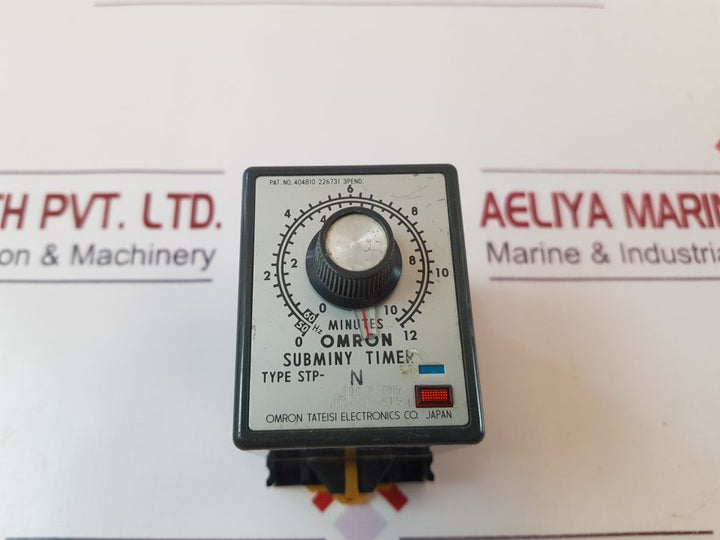Omron Stp-n Subminy Timer 100110V 5060Hz