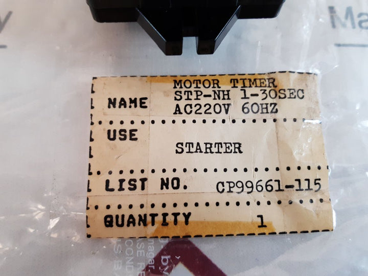 Omron Stp-nh Subminy Timer 0-30 Seconds