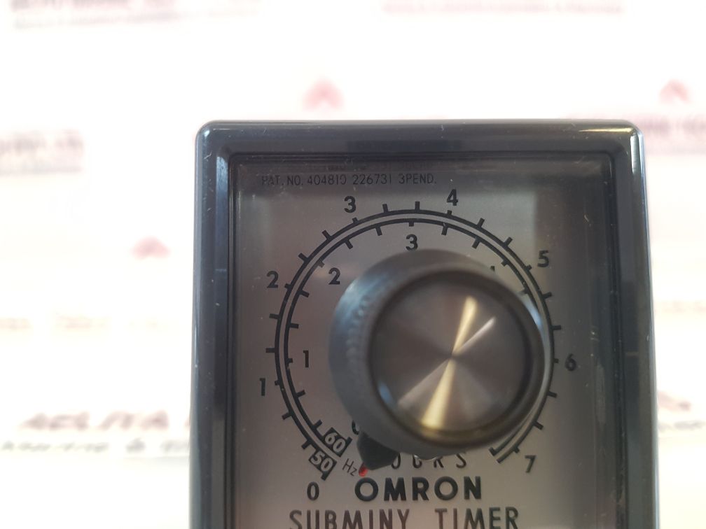 Omron Stp-nm Subminy Timer 6H ,100/110V