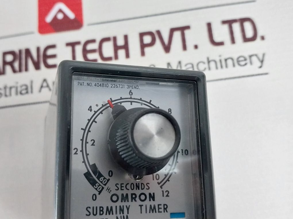 Omron Stp-nm Subminy Timer 0 To 10 Seconds 60Hz