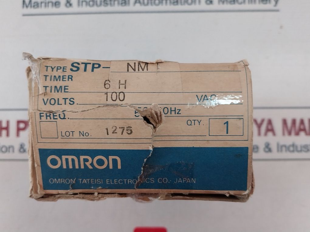 Omron Stp-nm Subminy Timer 100 Vac