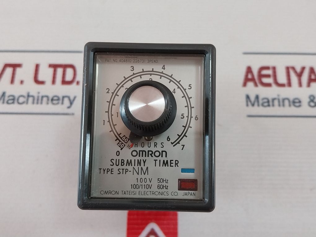 Omron Stp-nm Subminy Timer 100 Vac