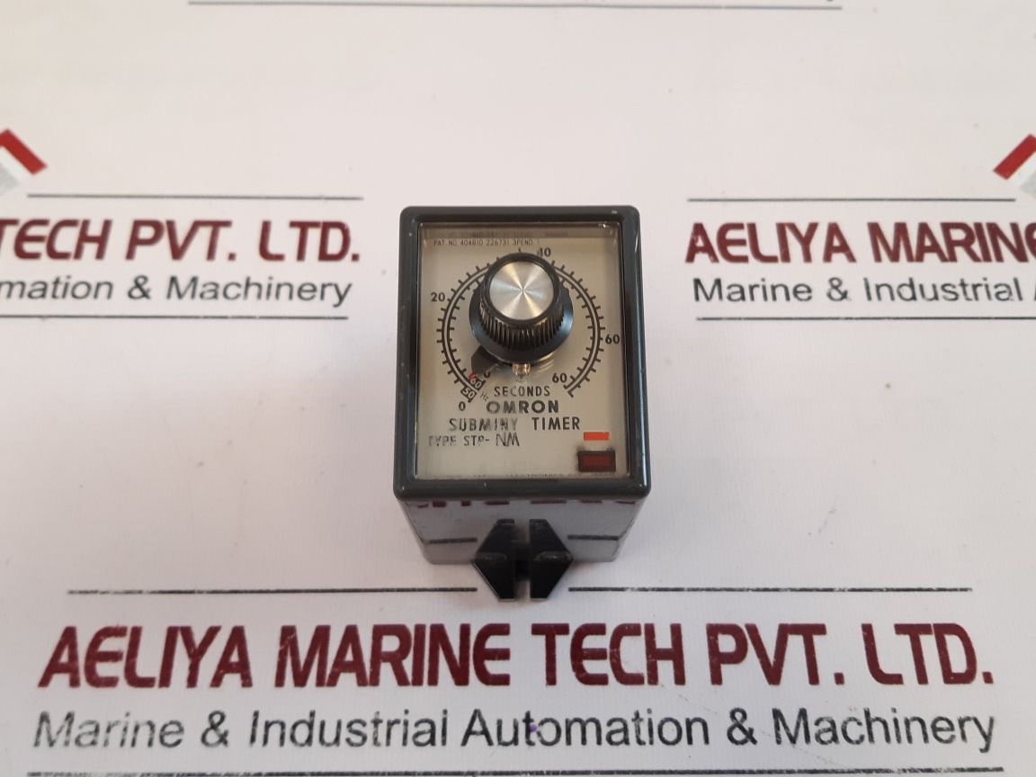 Omron Stp-nm Subminy Timer 0-60 Sec 60Hz0-60 Sec 50Hz
