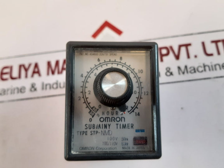 Omron Stp-nmd Subminy Timer 0-12 Hours 60 Hz0-14 Hours 50 Hz
