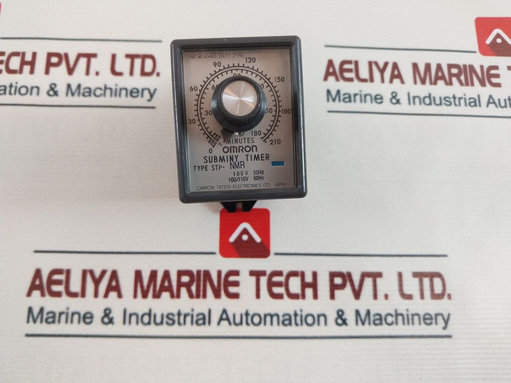 Omron Stp-nmr Subminy Timer 0-180 Minutes 60Hz 0-210 Minutes 50Hz