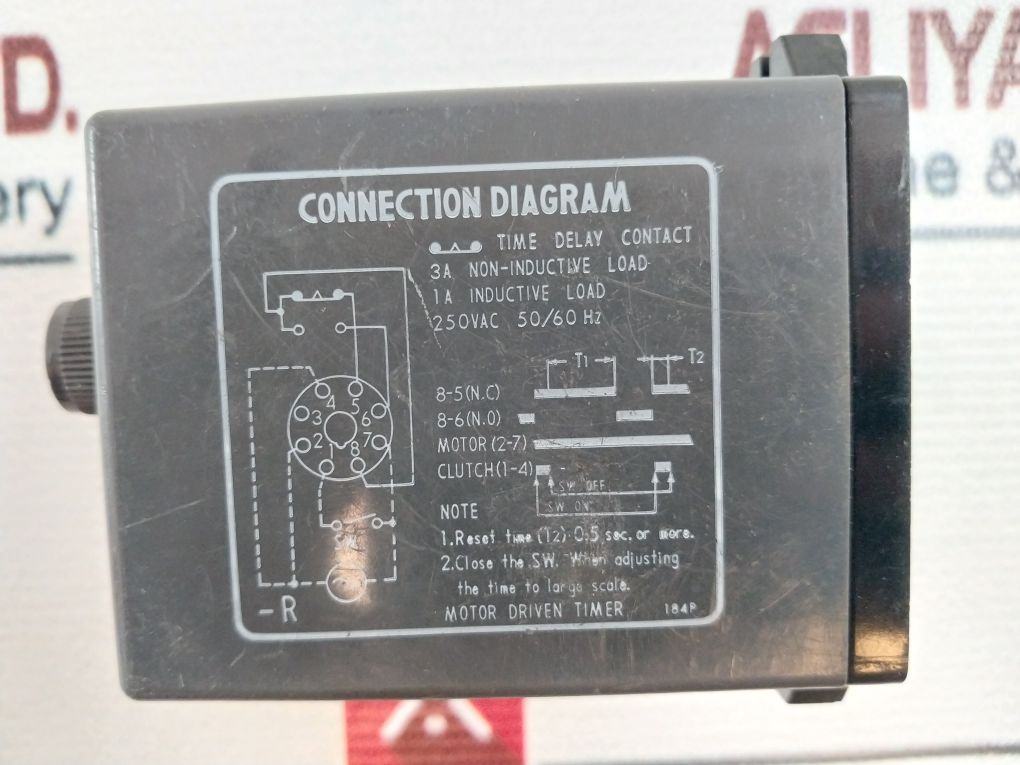 Omron Stp-nmr Subminy Timer 0-180 Minutes 60Hz 0-210 Minutes 50Hz