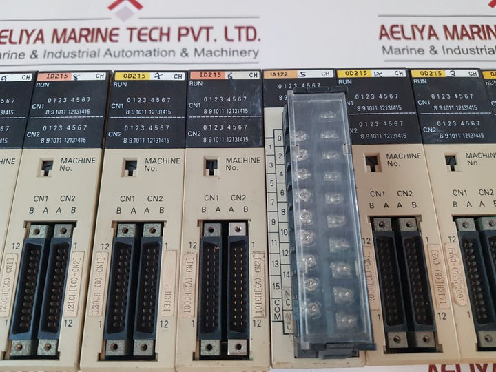 Omron Sysmac C200H Cpu03,Id215,Od215,Ia122,Od219 Programmable Controller Rack