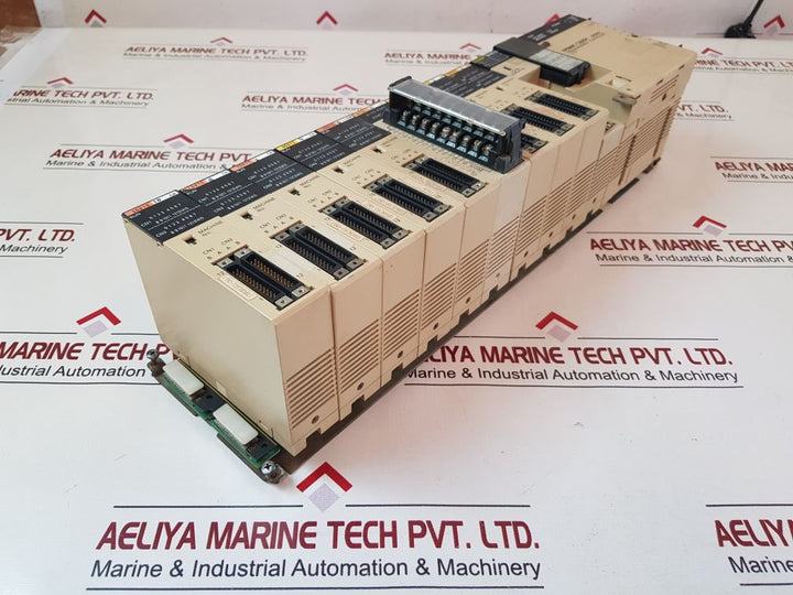 Omron Sysmac C200H Cpu03,Id215,Od215,Ia122,Od219 Programmable Controller Rack
