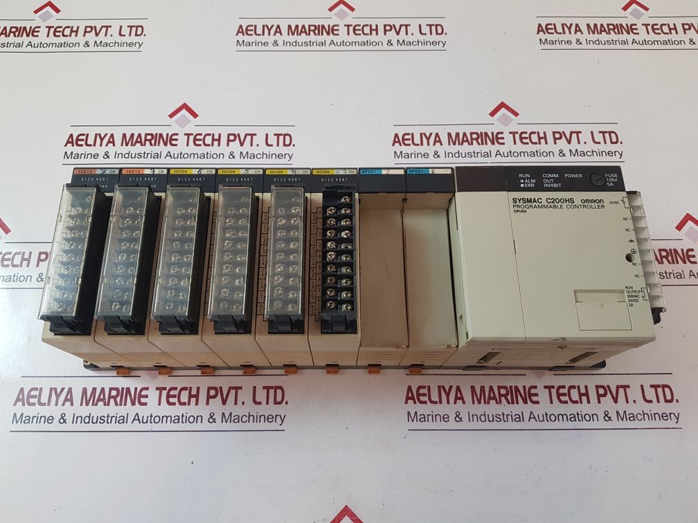 Omron Sysmac C200Hs+Cpu03+Id212+Oc224+Sp001 Programmable Controller