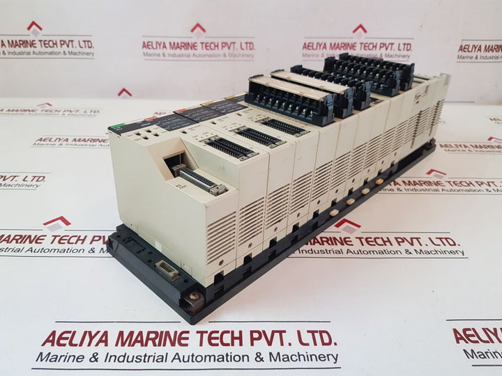 Omron C200Hx Cpu44-z,Pd024,Lk201,Id215,Od215,Oc225 Programmable Controller Rack