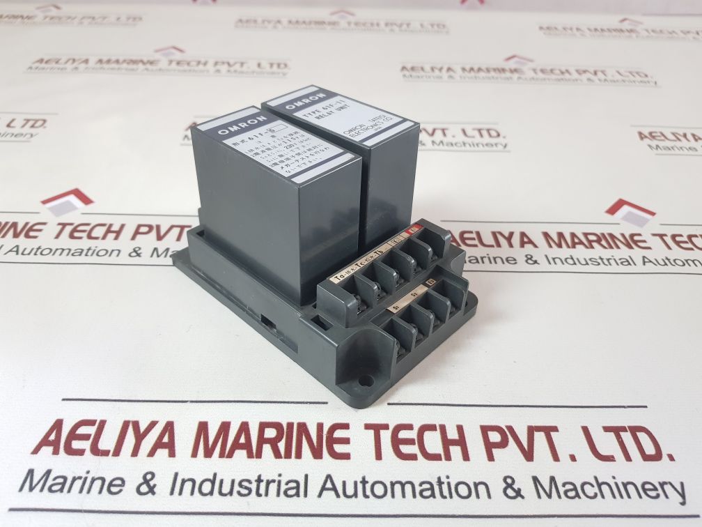 Omron 61F-11 Floatless Level Switch With 61F-g Relay Unit