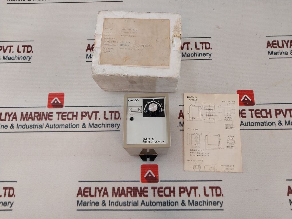 Omron Tateisi Sao-s Current Sensor 24Vdc