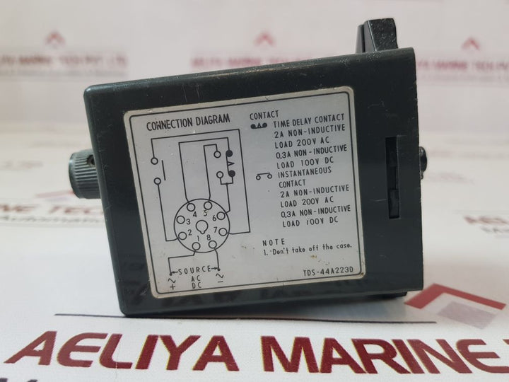 Omron Tds-44A223D Solid State Timer 0 To 180 Seconds