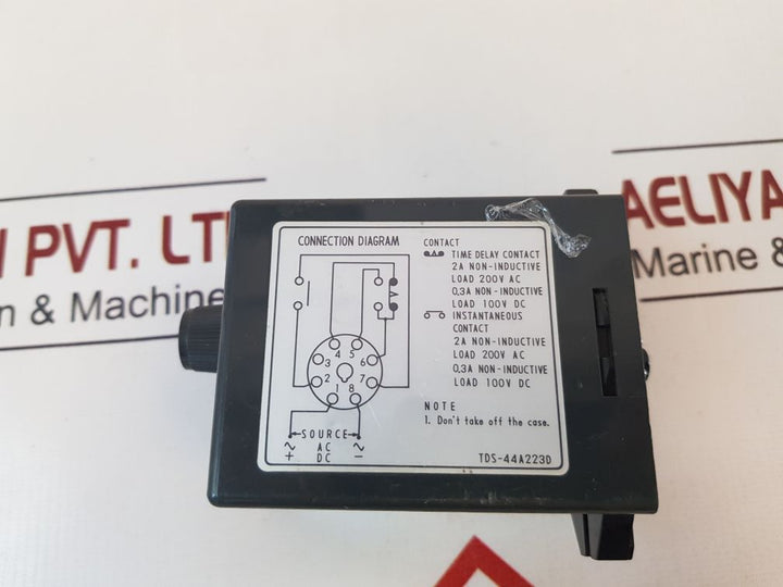 Omron Tds-44A223D Solid State Timer 0 To 5 Seconds