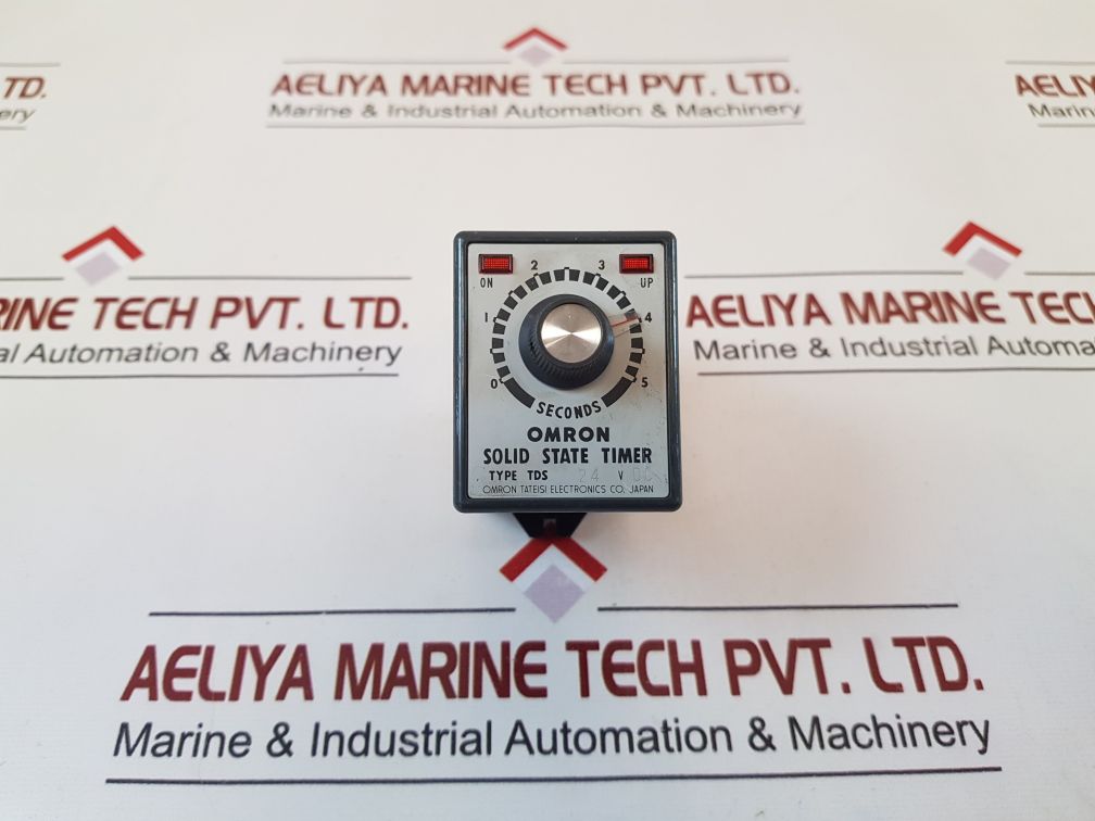 Omron Tds-44A223D Solid State Timer 0 To 5 Seconds